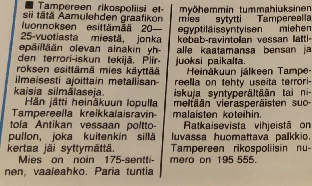 Tre pikkuterroristit