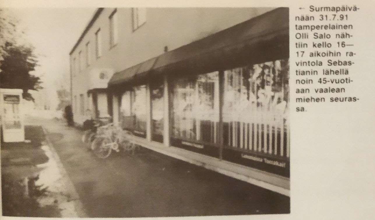 Olli Salon juttu Alibi 11/91
