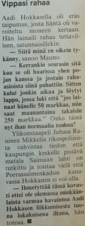 Osa 3: tarina päättyy tähän.