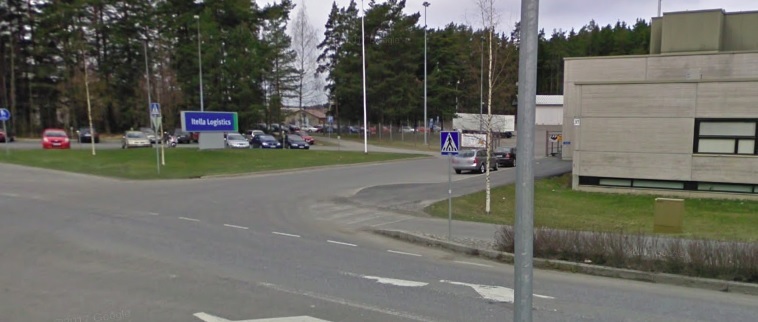 Postin logistiikkakeskus Akaalla. Kuva googlemaps.