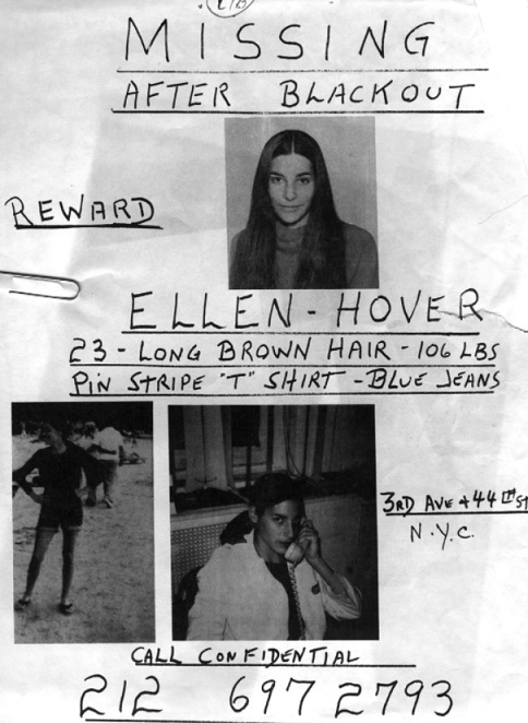 Tutkijoiden mukaan Ellen Hover saattoi olla yksi Rodney Alcalan uhreista. Kuvassa hänestä tehty juliste etsintöjen ajalta elokuussa 1977. (KUVA: NY Post / Splash News)