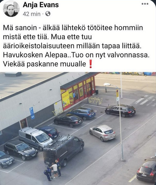 twiitti deletoitiin, mutta ehdimme ottaa kuvan.