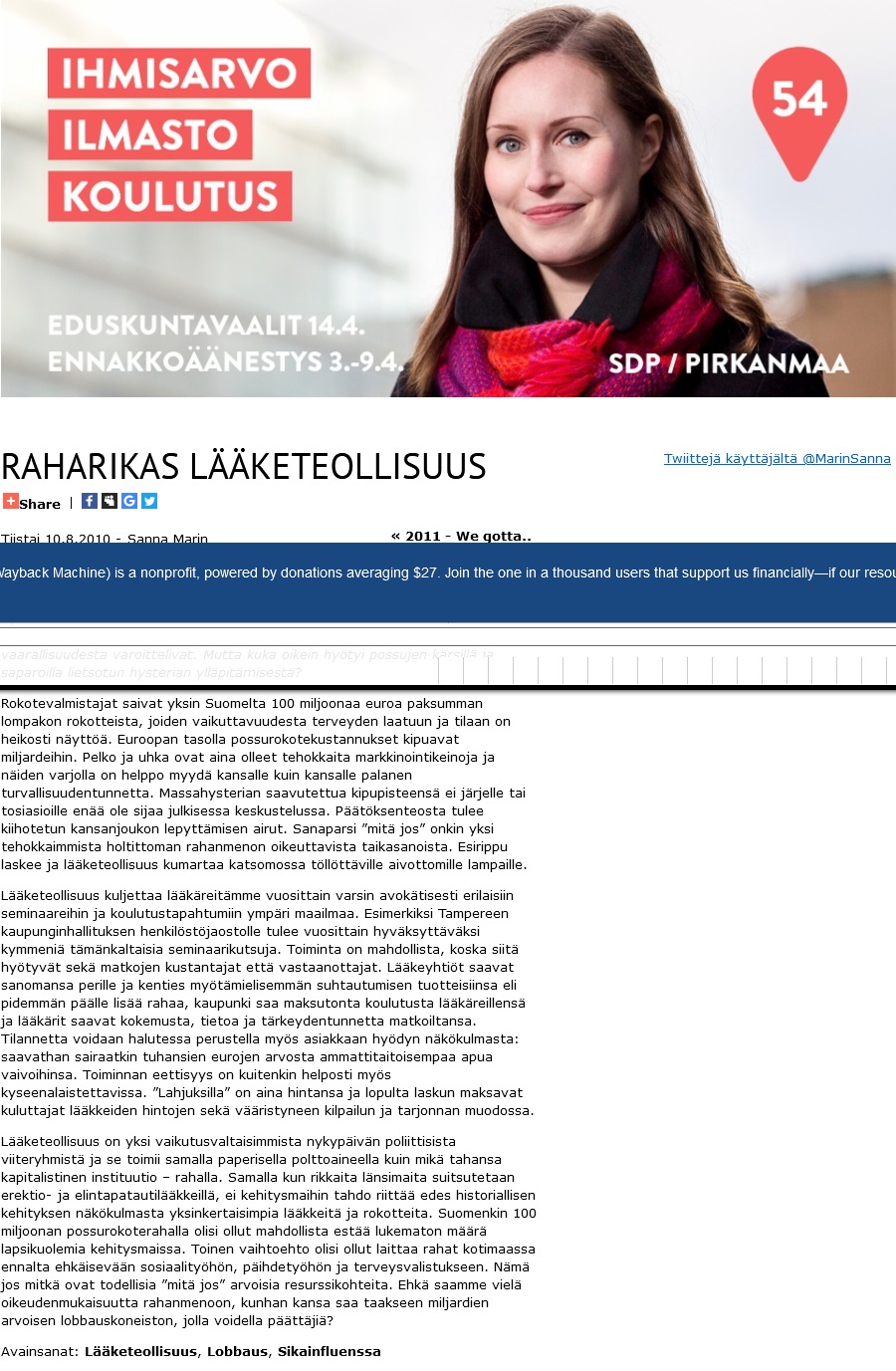 Sanna Marinin rokotevastaisuus - takki kääntyi.jpg