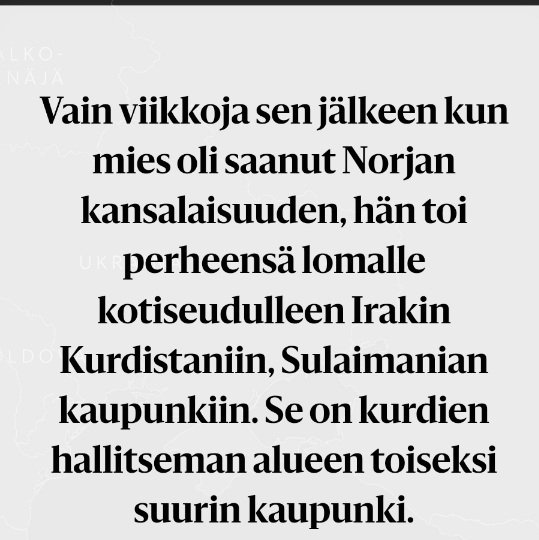 Hädänalainen Sharif kotilomalla.