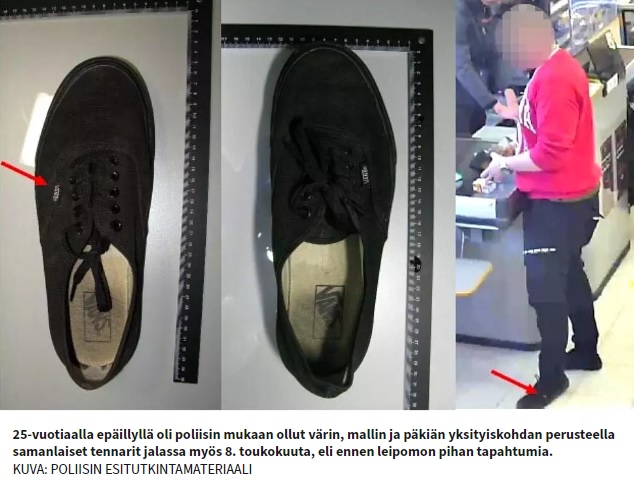 Kuva Poliisi, teksti IltaSanomat.