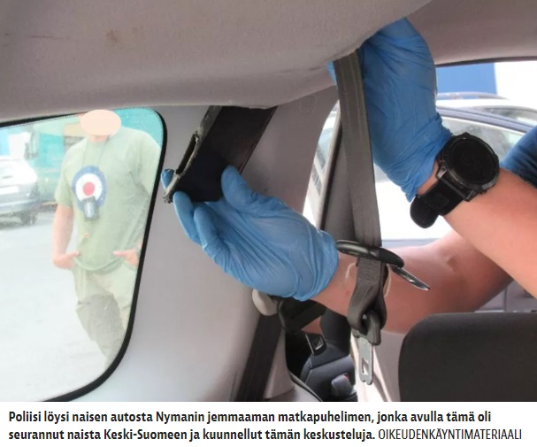 Kuva poliisi, teksti Iltalehti.