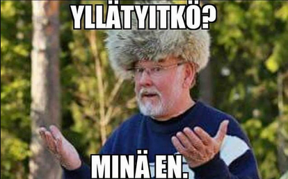 Eipä yllättänyt