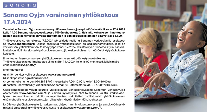 Helsingin Sanomat 16.3.2024 sivu 35A