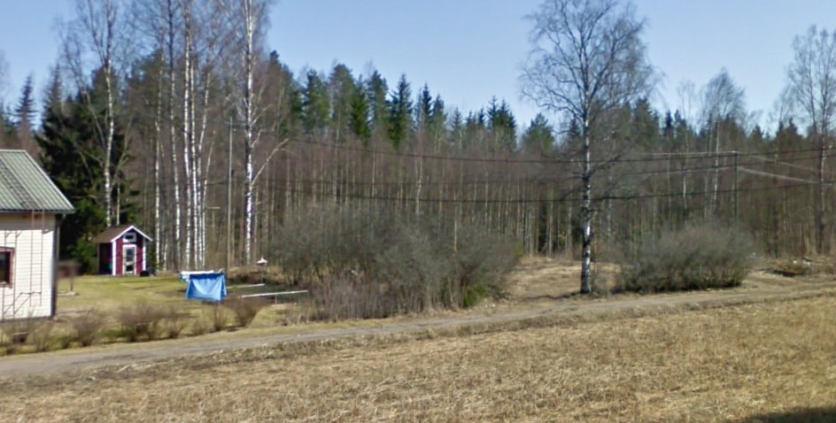 Google street view. Kuva vuodelta 2009. Palosta reilut 7 vuotta.