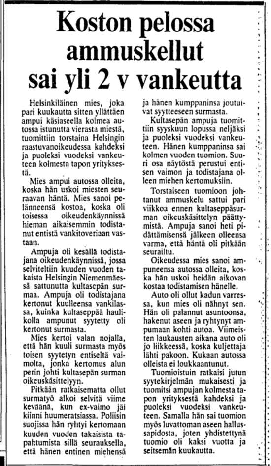 11.11.1988 Niemenmäen Kultaseppäsurman todistajan juttu.jpg