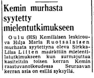 HS 23.05.1972 Hilja Ruotsalainen.jpg