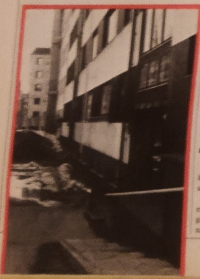 Tässä talossa hurja surmatyö tapahtui.