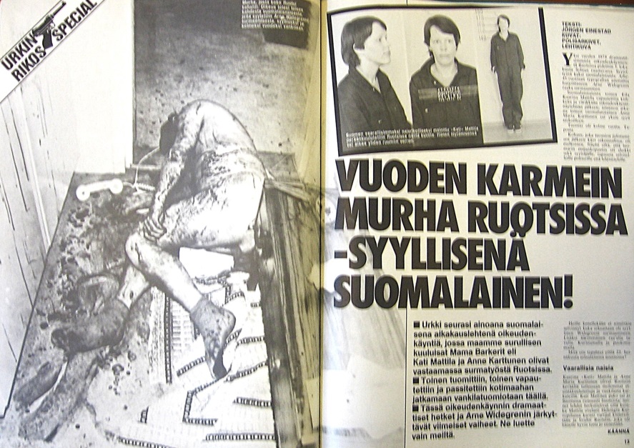 Urkki 12/1979. Pahoittelen kuvan ja tekstin laatua.