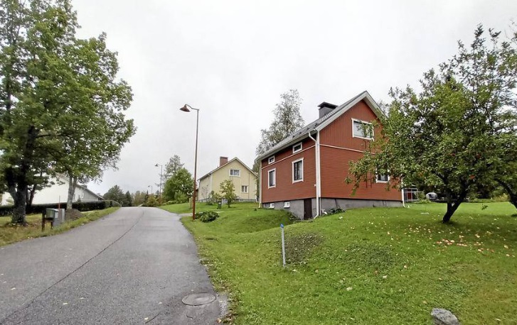 Tapahtumapaikalla oli rauhallista sunnuntaiaamuna. PAULIINA YLITALO