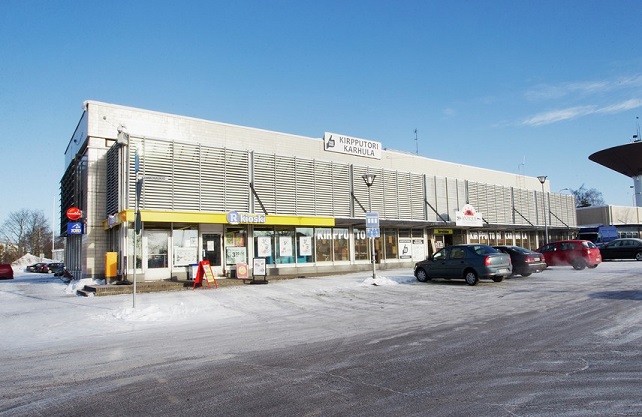 Sammonaukion liikekiinteistö sai kyseenalaista mainetta.