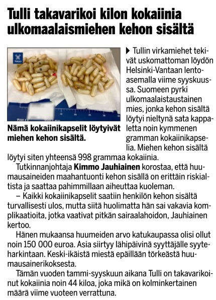 IltaSanomat 19.11.2024.