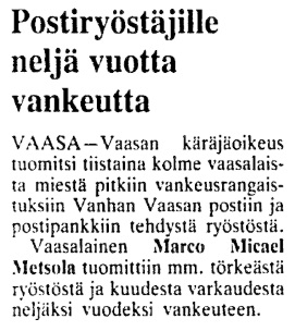 Helsingin Sanomat 21.2.1996