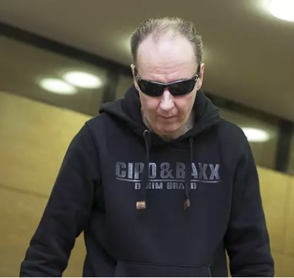 Michael Maria Penttilä Helsingin hovioikeudessa maaliskuussa. (KUVA: Joonas Salo)
