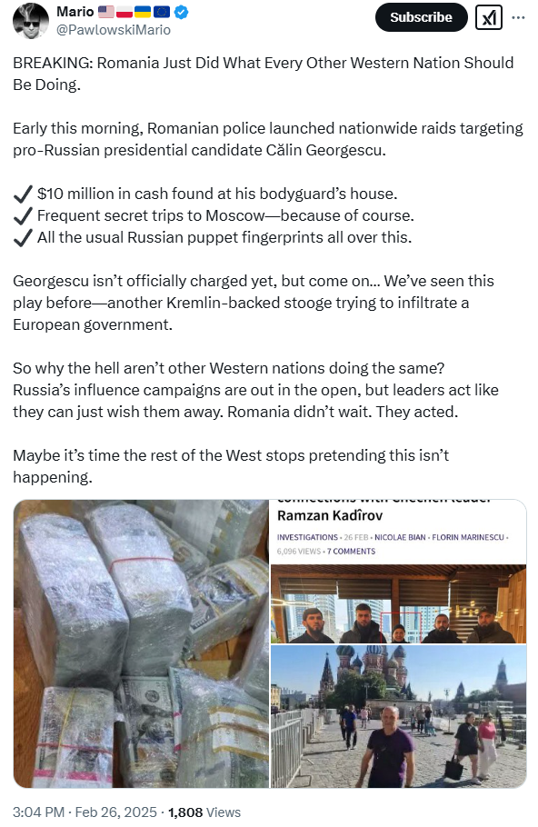 Ryssien nukke Călin Georgescu pidätetty.png