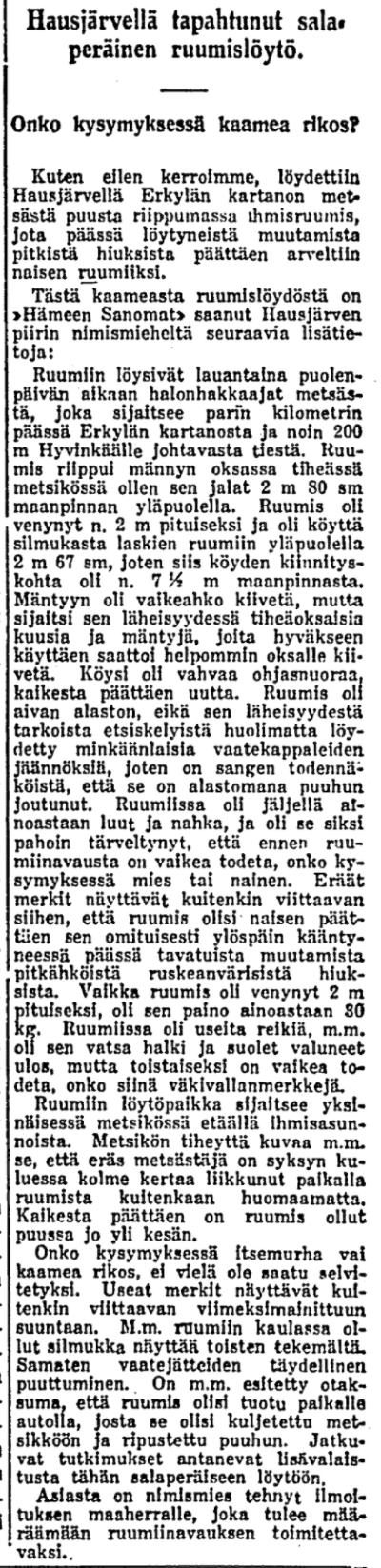 24.11.1927 Hausjärven ruumislöytö.jpg