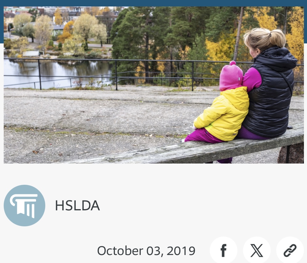 Eikö kelvannut Karfien perhekuva kuvitukseksi HSLDA-sivustolle?