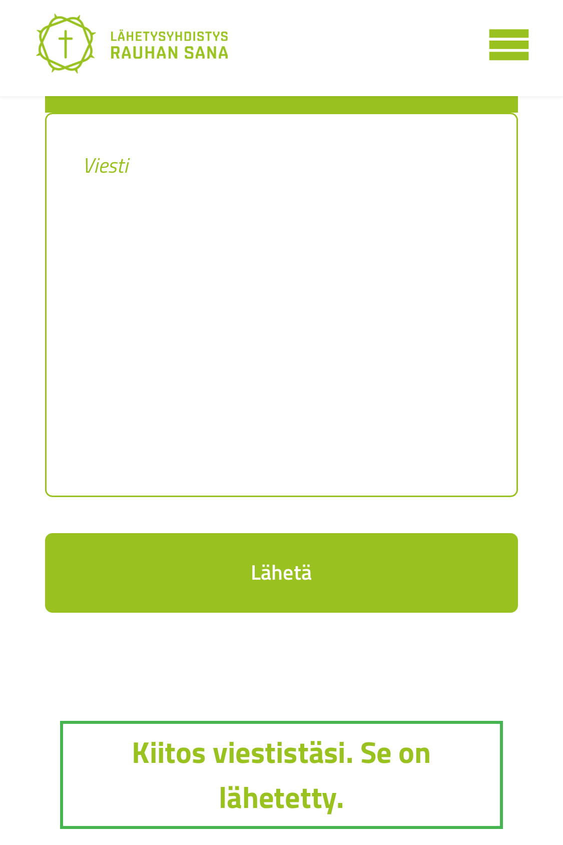 Esirukouspyyntöjä vastaanotetaan