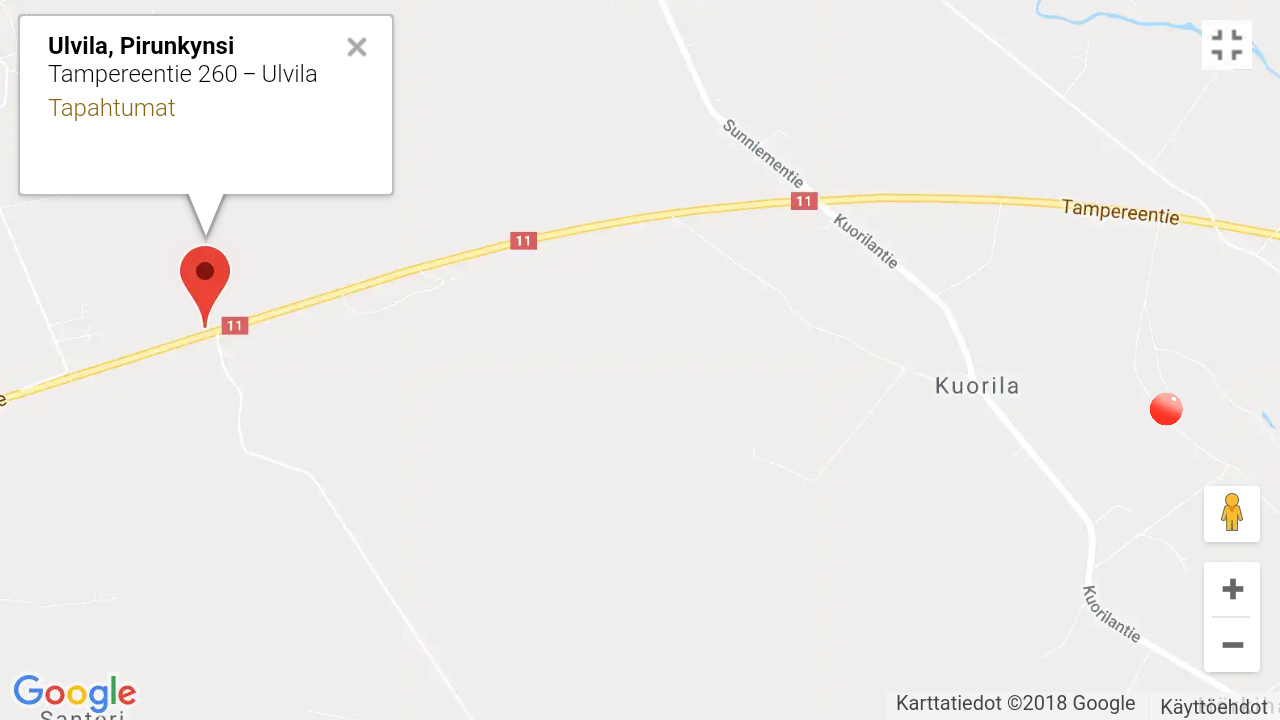 Matka pirunkynneltä löytöpaikalle Töyräänkalliolle