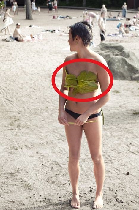 Siveettömyydestä syytetty Hanna Tamminen.