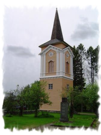 Nykyinen kellotapuli rakennettiin vuonna 1856.