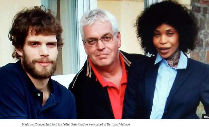 Mark van Dongen had told his father Kees that he was scared of Berlinah Wallace.jpg