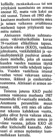 Helsingin Sanomat 22.10.1995.