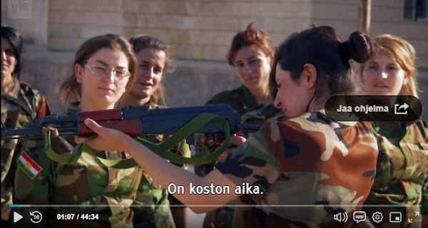 Jesidinaiset ovat liittyneet taisteluun ISISiä vastaan.jpg