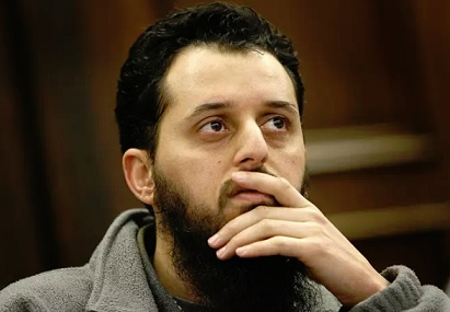 Mounir El Motassadeq kuvattuna vuonna 2007 oikeuden istunnossa Hampurissa. (KUVA: CHRISTIAN CHARISIUS / REUTERS)
