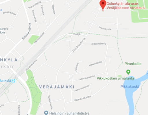 Vähän jännittää, onko edes oikealta alueelta tämä kuva?
