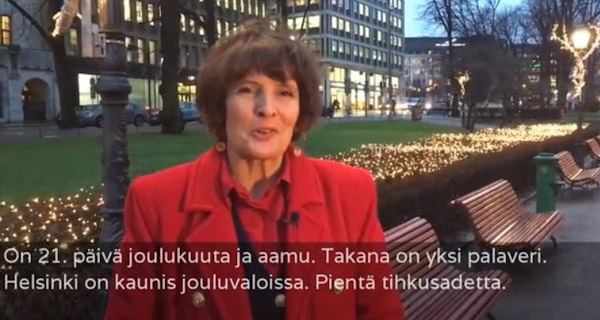 Ministeri Anne Berner vloggaa.jpg