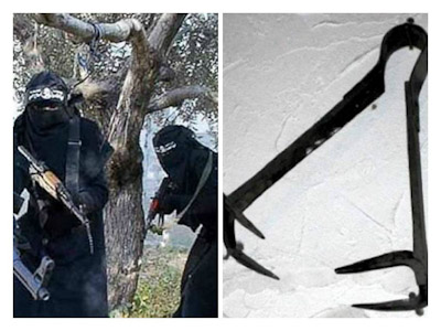 Oikealla on saman tyyppinen kalu kuin ISIS-naisten käyttämä ns. biter.jpg