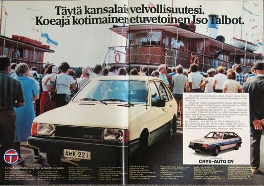 ISÄM MAAM ASIALLA CRYS-AUTO 1980