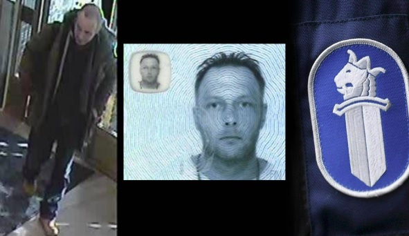 Poliisi pyytää vihjeitä kuvissa näkyvästä miehestä. (KUVA: POLIISI, LEHTIKUVA)