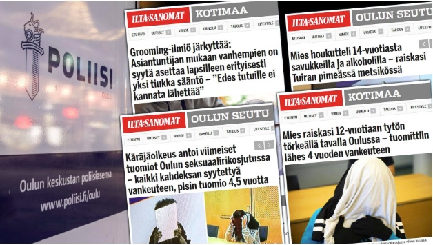 Seksuaalirikosten suma on työllistänyt Oulun poliisia. (KUVA: VILLE HONKONEN, IS)