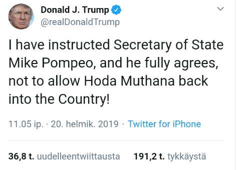 Trumpilta tuli nopeasti selkeää viestiä Muthanasta.png
