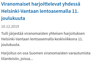 Tulli järjestää, tulli twiittaa: