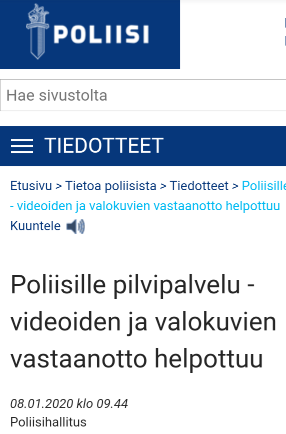 Poliisilla on nyt pilvee omastakin takaa, joten joutavat nyt lopettaa sen anastamisen oikeilta viherpeukaloilta?