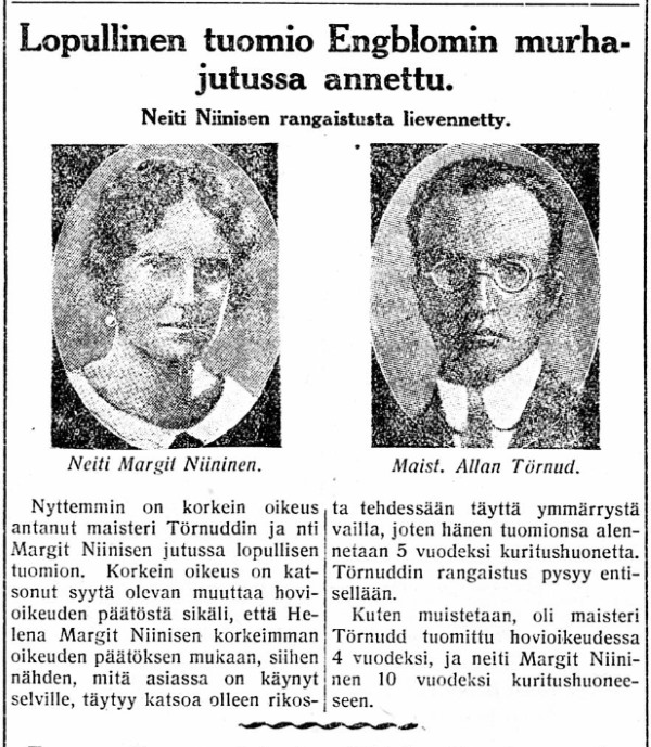 Vapaus 01.06.1928 Margit Niininen Allan Törnud.jpg