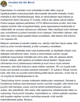 Todella pöyristynyt ja vihainen