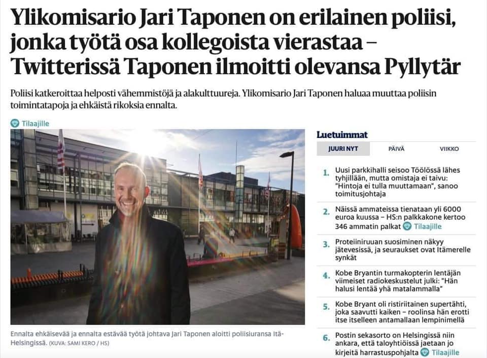 Suomalainen Poliisi.